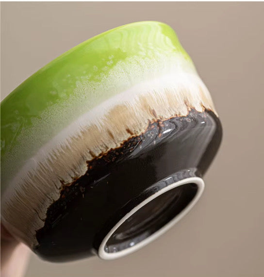 Complete Matcha Tea Set – Green Gradient Edition