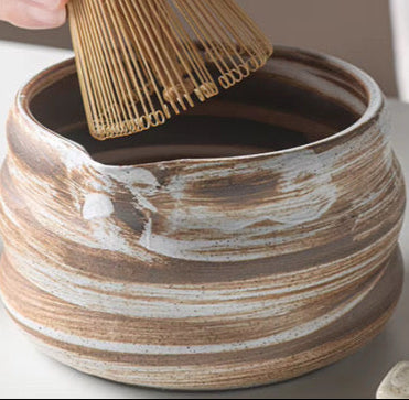 Complete Matcha Tea Set – Rustic Earth Edition