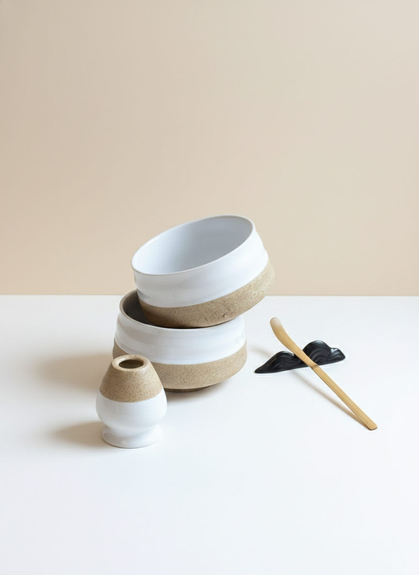 Natural Bamboo Matcha Ceremony Set (7 Pieces)